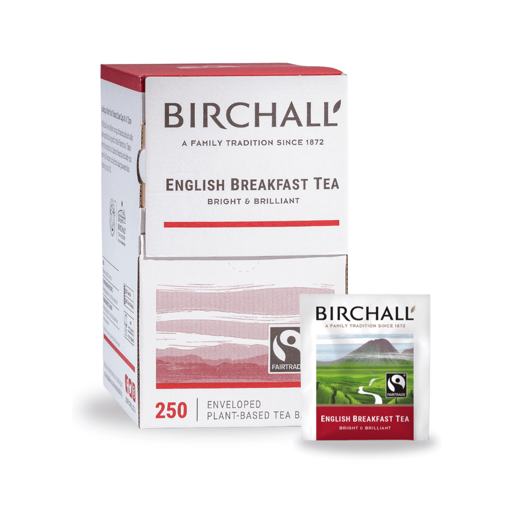 
                  
                    Birchall English Breakfast Plant-Based Enveloped Tea Bags (250)
                  
                