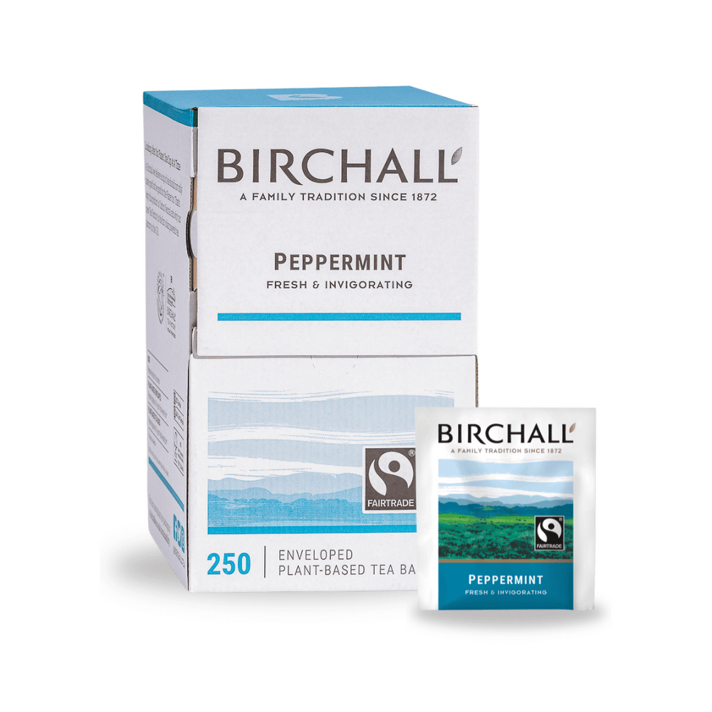 
                  
                    Birchall Peppermint Plant-Based Enveloped Tea Bags (250)
                  
                