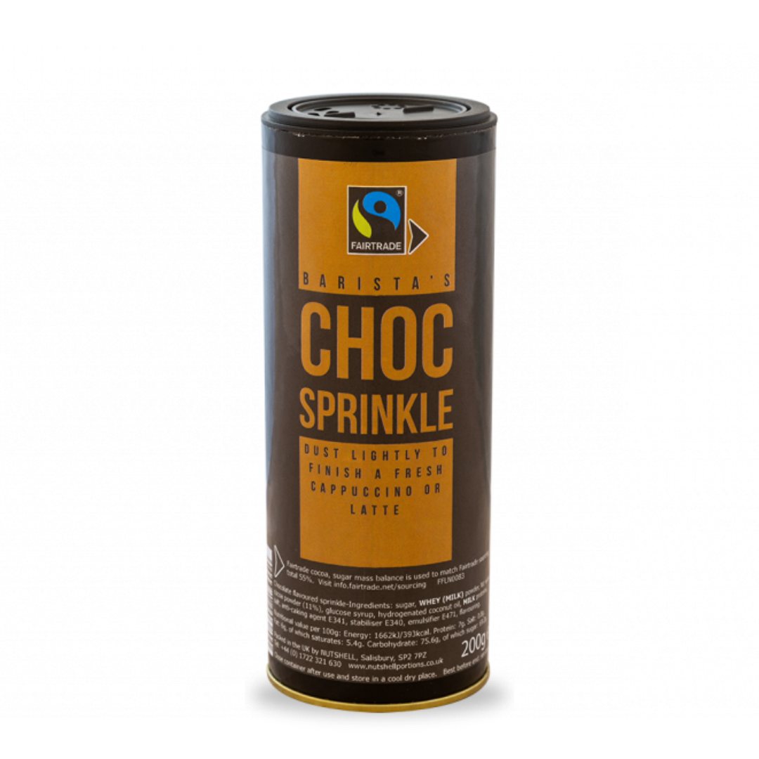 Springkle 250g Fairtrade Chocolate Sprinkler (250G) – Summit Coffee