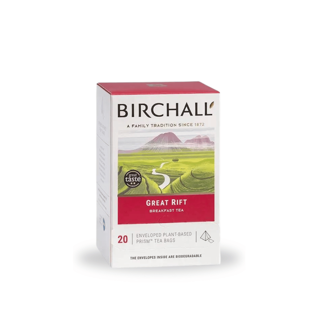 Birchall Great Rift Enveloped Prism Plant-Based Enveloped Tea Bags (20 ...
