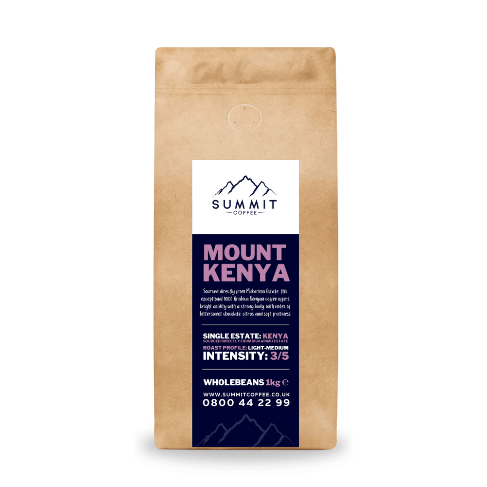 Summit Mount Kenya Single Origin Coffee Beans (1KG)