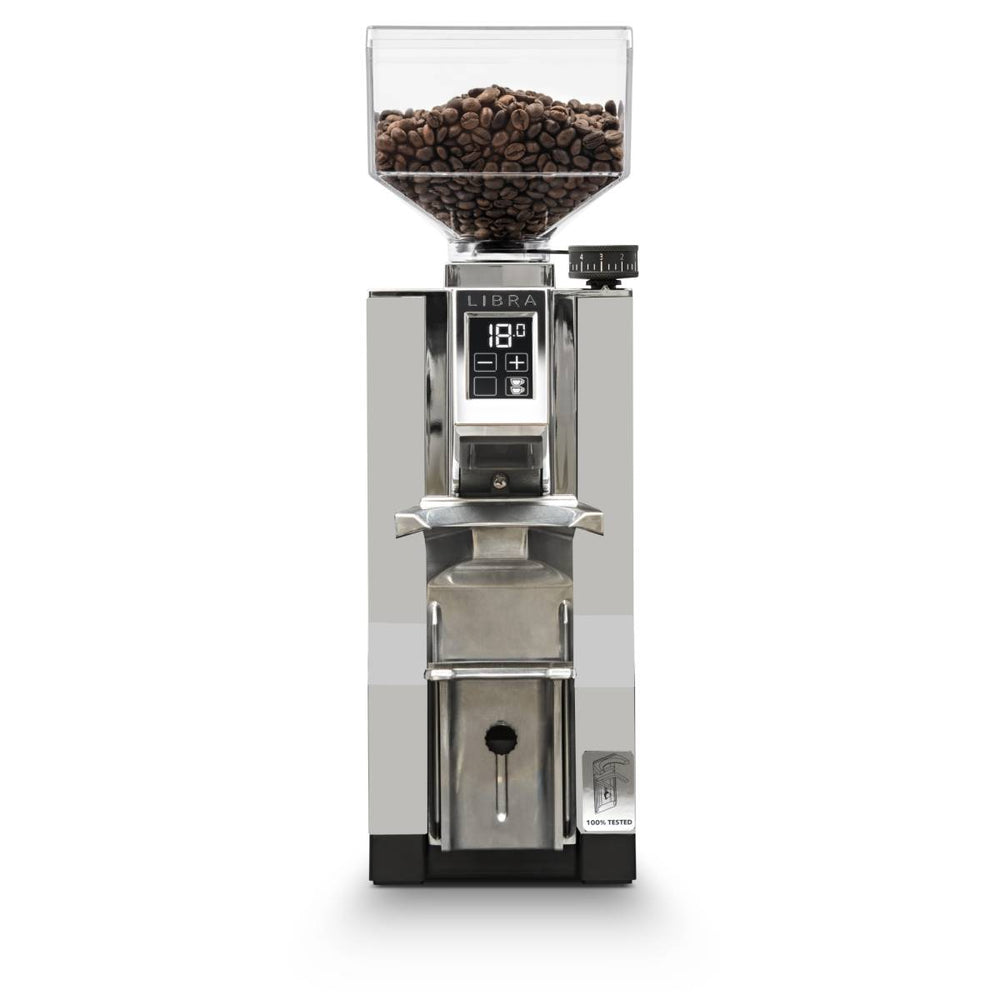 Eureka Mignon Libra Coffee Grinder (Chrome)