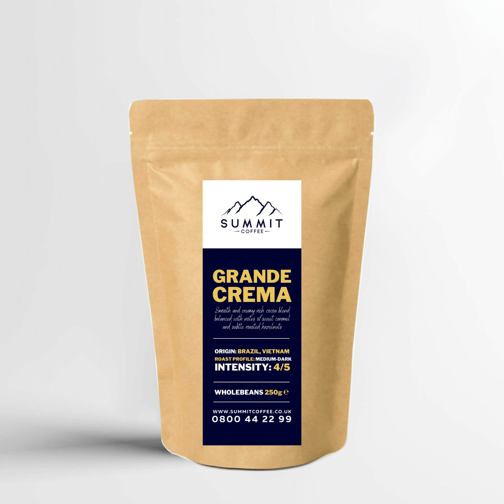 Summit Coffee Grande Crema Coffee Beans 250G