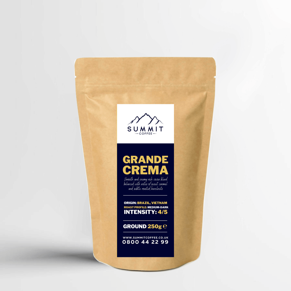 Summit Coffee Grande Crema Espresso Ground 250G